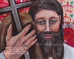 Jesus, Painting of Jesus, Religious Art, Religious Painting, Modern Icon,  Religious Gift