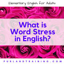More definitions, origin and scrabble points Lesson 1 7 Word Stress In Englishpurlandtraining Comlearn English For Free