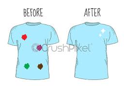 Since your whites have yellowed over time that could indicate a long term cleaning issue. White T Shirt With Spots Of Dirt Comparison Before And Stock Vector Crushpixel