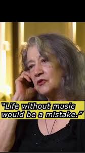 Legendary Martha Argerich shares the timeless truth that life without music  would be a mistake. #piano #pianoteaching #pianist #music #pianolessons