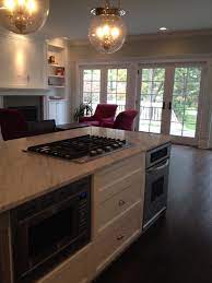 The 8 best double ovens of 2021. Kitchen Island With Carrara Marble Countertop Gas Cooktop 2nd Oven And Microwave Kitchen Island Countertop Kitchen Island With Cooktop Modern Kitchen Island