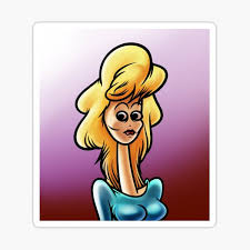 Decorate your laptops, water bottles, helmets, and cars. Blonde Cartoon Character Stickers Redbubble