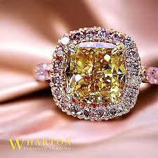 Yellow Diamond Engagement Ring