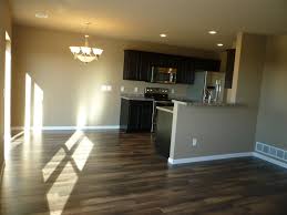 Birch Cabinets With Dark Wood Flooring Custom Homes Custom Home Builders Birch Cabinets
