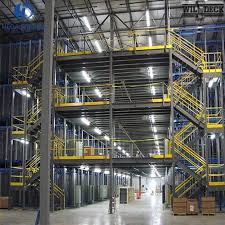 Industrial Steel Structure Mezzanine Rack Platform System ...