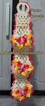 Porta Papel Higienico Porta Papel Higienico De Croche Jogos De Banheiro Croche Fazer Croche