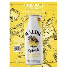 See more ideas about malibu rum, cocktail recipes, rum cocktail. Malibu Splash Pineapple Coconut 4pk 12oz Cans Shenango Beverage