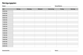 Plan fur treppenhausreinigung download reinigungsnachweis. Reinigungsplan Mo Sa Word Word Vorlage Zum Herunterladen