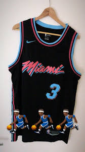 Miami heat showtime city edition. Men 3 Dwyane Wade Jersey Black Miami Heat City Edition Fanatics Swingman Dwyane Wade Jersey Basketball Jersey Outfit Jersey