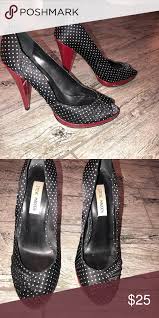 Black And White Polka Dot Heels Steve Madden High Heels Steve Madden High Heels Heels Steve Madden Shoes Heels