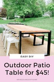 Here's an organized list of 22 different types of diy dining tables based on material, style, shape and utility. Diy Outdoor Table Top Ideas Page 1 Line 17qq Com