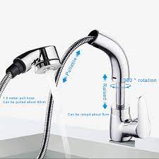 Bable kids kitchen playset, play kitchen for toddlers, kids play kitchen set with ice maker and removable sink, with real sounds, height adjustable, white 4.3 out of 5 stars 193 $99.99 $ 99. Kitchen Sink Faucet Pull Out Rotation Spray Mixer Liftable Cold And Hot Water Ebay