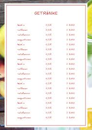 Fill, sign and download cocktail menu template online on handypdf.com Menu Cocktail Menu Template A4