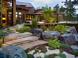 Rustic Mountain Landscape Ideas