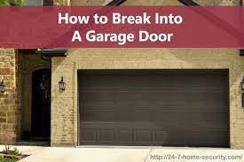 For this reason, replacing it is one of the best ways to add a little curb appeal to your place. How To Break Into A Garage Door 24 7 Home Security