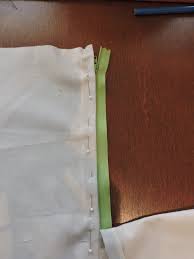 Create a lovely outside finish for your zipper with minimal visible stitching when you sew a zipper in by hand with a pick stitch. The Mahogany Stylist Tutorial Hand Picked Zipper With Seed Beads