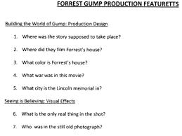 What number was on forrest's alabama football jersey? Forrest Gump Movie Special Effects Follow Along Questions Teaching Resources