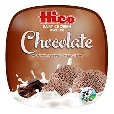 We manufacture 100% pure dairy ice cream. Buy Hico Chocolate 1 8 Litre