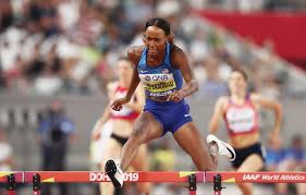 That inaugural record was the performance by charles bacon at the 1908 olympics. Dalilah Muhammad Breaks Her Own World Record In The 400 Meter Hurdles The New York Times