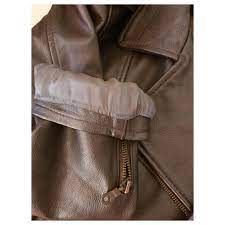 Mac Douglas Biker Jackets Biker Jackets Leather Brown Ref 123140 Joli Closet