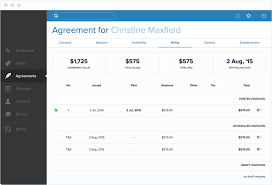 Agreement Billing History Screenshot Project Management Templates Blank Calendar Template Inventory Management Software
