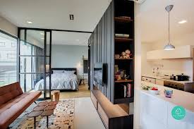 One bedroom plan apartment small. 11 Tiny Hdb Flats And Condos In Singapore And Their Space Enhancing Secrets The Singapore Women S Weekly