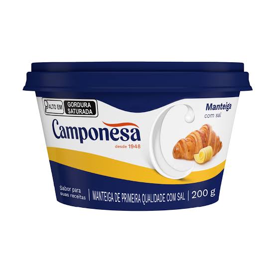 Manteiga Com Sal - 200g - Alvoar