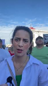 Representantes de la marcha expresaron su oposición a la minería metálica.  👀