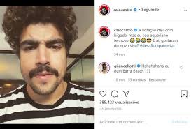 Caio castro mostrou seu abdômem sarado na revista tpm. Novo Visual Caio Castro Surpreende A Web Ao Aparecer Sem Barba E Bigode Gostaram