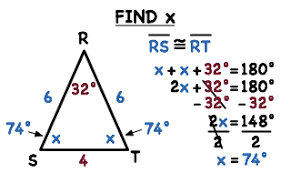 By triangle exterior angle theorem, we have the three angles of a certain triangle are such that the first angle is 20 % less than the second angle, and the third is 20% more than the second angle. How Do You Find Missing Angles In An Isosceles Triangle Printable Summary Virtual Nerd