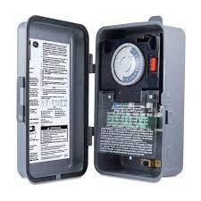 Ge Heavy Duty 24 Hour Mechanical Box Timer Switch With Universal Voltage