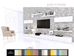 Tv Unitesi Modelleri Kitaplikli Ayyapi Denizli Home Home Decor Interior