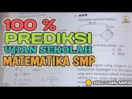 Check spelling or type a new query. 100 Soal Ujian Sekolah Matematika Smp Tahun 2021 21 Essay Youtube