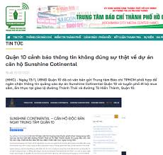 Sau khi chuyên mục đường dây nóng số 9 phát sóng phóng sự phản ánh về tình trạng nhiều người buôn bán vãng lai suốt 2 năm trời. Sá»Ÿ Xay Dá»±ng Tphcm ChÆ°a Tá»«ng Cáº¥p Giáº¥y Phep Xay Dá»±ng Cho Dá»± An Sunshine Continental Quáº­n 10