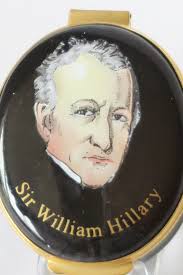 Crummles Enamels Sir William Hillary Founder RNLI Enamel Trinket Box