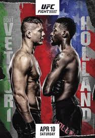 The ultimate fighting championship (ufc) is an american mixed martial arts (mma) promotion company based in las vegas, nevada. Ufc On Abc 2 Vettori Vs Holland Mma Event Tapology