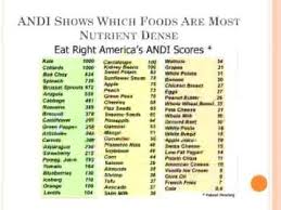 46 nutrient dense foods chart bergayo 46 nutrient