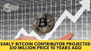 Bitcoin will have no difficulty hitting 10k with 30 000 new wallets a day max keiser cryptocurrency news. Early Bitcoin Contributor Projected 10 Million Btc Price 10 Years Ago Youtube
