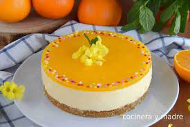 Tarta De Naranja Sin Horno Y Muy Facil Cocinera Y Madre