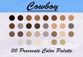 Cowboy color palette