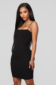 Not Your Basic Kinda Girl Mini Dress Black Mini Black Dress Black Tank Dress Ribbed Dress Black