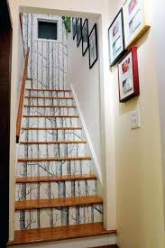 ✓ free for commercial use ✓ high quality images. 20 Diy Wallpapered Stair Risers Ideas To Give Stairs Some Flair Wallpaper Stairs Staircase Design Tree Wallpaper Stairs