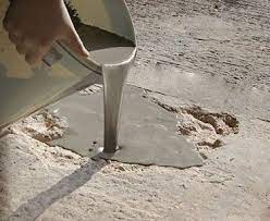 Flowpatch Self Leveling Concrete Patch Repair Patio Repair Diy Concrete Patio Concrete Patio