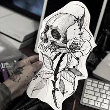 Art Artwork Artpainting Arttattoo Sketches Sketch Tattoos Tattooart Tattoodesigns Tattooidea Tattoosfo Rose Tattoos Tattoos For Guys Tattoo Sketches