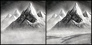 How To Draw A Realistic Landscape Draw Realistic Mountains Step By Step Drawing Guide By Finalprodigy Dragoart Com I add more layers of shadow to the crevasses on the far side of the range. how to draw a realistic landscape draw