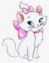 Challenge them to practice … Cat Cartoon Pink Whiskers Small To Medium Sized Cats