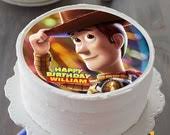 Toy Story Edible Topper, Edible Cake Topper, Woody Edible Cake Topper,  Edible Image, Image Edible Cake Topper, Personalized Topper.