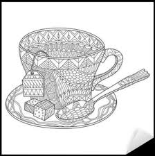 Some tea coloring may be available for free. Download Tea Cup Vector Illustration Coloring Page Sticker Latte Cup Coloring Pages Png Image With No Background Pngkey Com