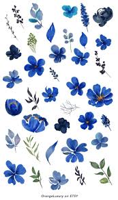 ✓ free for commercial use ✓ high quality images. Watercolor Blue Flowers Indigo Floral Clip Art Navy Blue Wreath Wedding Decor Leaves Branch Floral Arrangements Peonies Roses Clipart Png Blue Flower Painting Blue Flower Wallpaper Flower Drawing