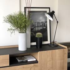 Alinea On Instagram Notre Buffet Madon Sert Aussi D Espace De Decoration Vous Preferez Les Photos Ou Les Peintures Alinea Desk Lamp Table Lamp Lamp